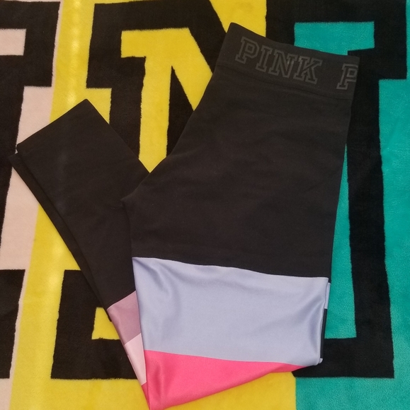 NWT VS Pink leggings - Picture 3 of 4